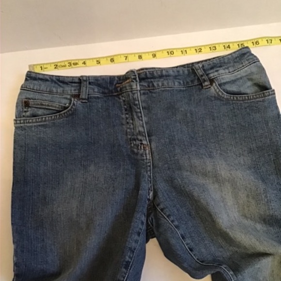 90s Vintage INC Denim Exclusive Decoration on the one side size 10P Jeans - Picture 4 of 7